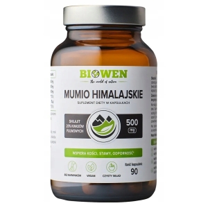 Biowen Mumio himalajskie Shilajit 586 mg 90kapsułek
