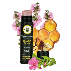MIODOWA MYDLARNIA Balsam do ust Koloryzujący MALWA