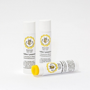 Balsam do ust Malina i Pszenica Miodowa Mydlarnia 4,5 ml