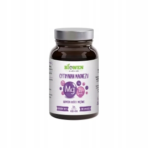 Biowen Cytrynian magnezu 825 mg z B6 100 kapsułek