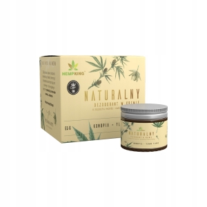 Hempking naturalny dezodorant w kremie CBD & wanilia & ylang-ylang 65 g.