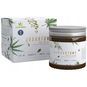 Hemp King 100 ml jogurtowy mus do ciała o zapachu owoców leśnych