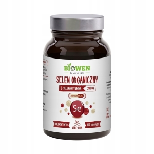 Selen Organiczny Biowen 100 kapsułek l-selenometionina vege