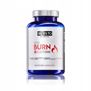 Suplement diety BeKeto Keto Burn Caffeine kofeina kapsułki 180 szt.