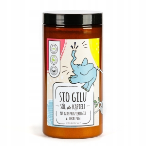 Sól do kąpieli Słomiana Pracownia Sio Gilu 560 g dla dzieci naturalna