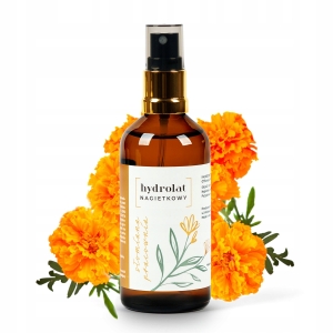 HYDROLAT NAGIETKOWY NATURALNY DO TWARZY SKÓRY WODA NAGIETKOWA NAGIETEK