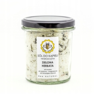 Miodowa Mydlarnia Zielona herbata 350 g sól