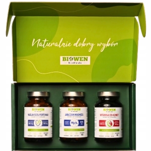 Zestaw Na Odporność Biowen: Witamina D3 K2Mk7 Maślan Sodu, Jabłczan Magnezu