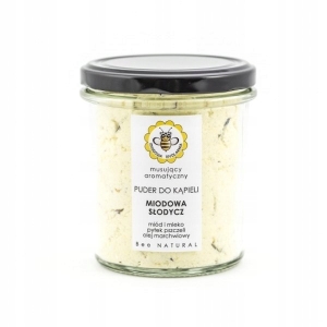MIODOWA MYDLARNIA Puder kąpiel Miodowa Słodycz