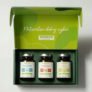 Zestaw dla Mamy Biowen: Witamina D3 K2Mk7, Enzymax Complex, Wiesiołek Forte